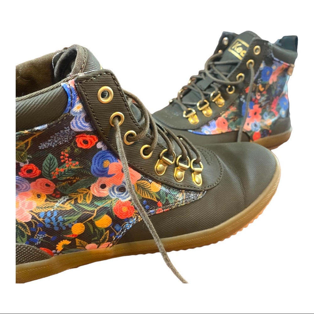 Women’s Keds x Rifle Paper Co. Scout Water-Resistant Boot Garden Floral Green
